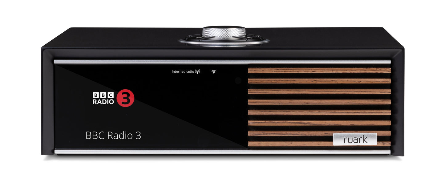 Ruark Audio R610 Music Console in Charcoal/Walnut