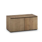 Salamander Designs Lancaster 221 Twin-Width AV Cabinet in Barnboard Oak