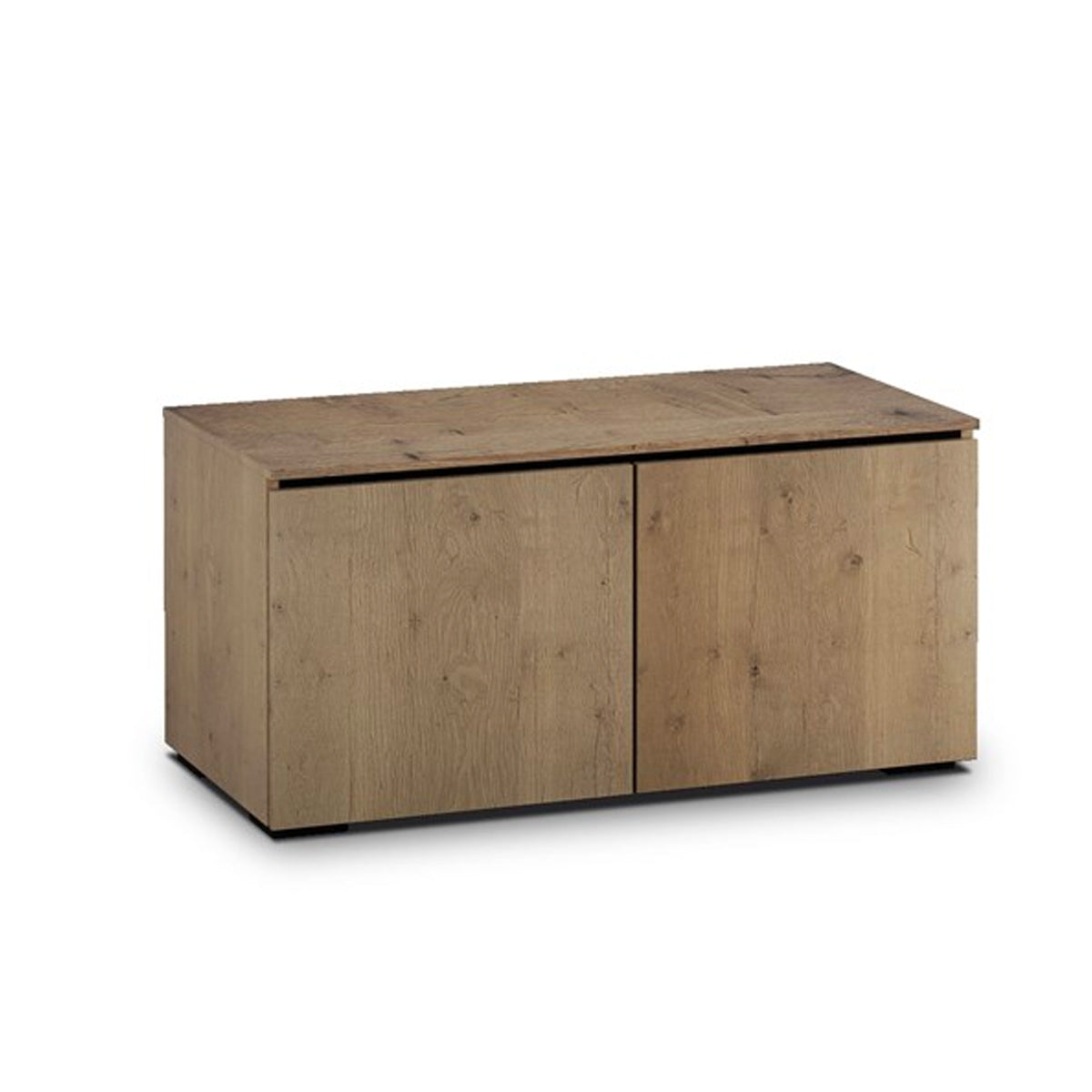 Salamander Designs Lancaster 221 Twin-Width AV Cabinet in Barnboard Oak
