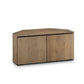 Salamander Designs Lancaster 221 Twin-Width AV Cabinet Corner in Barnboard Oak