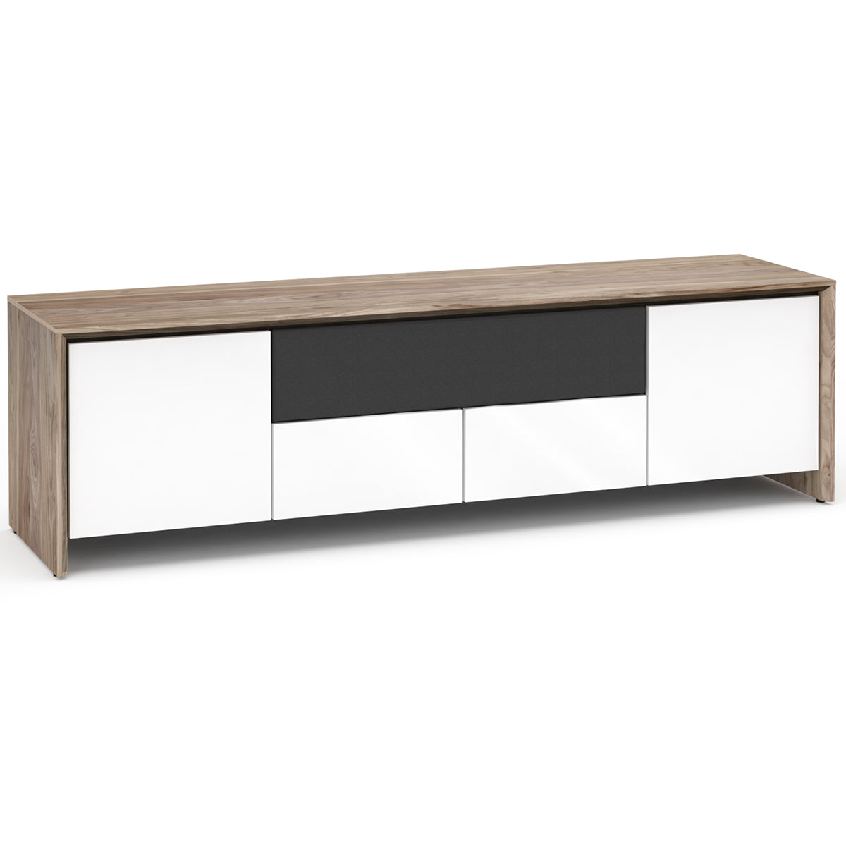 Salamander Designs Barcelona 245 Quad-Width AV Cabinet w/ Center Speaker Opening
