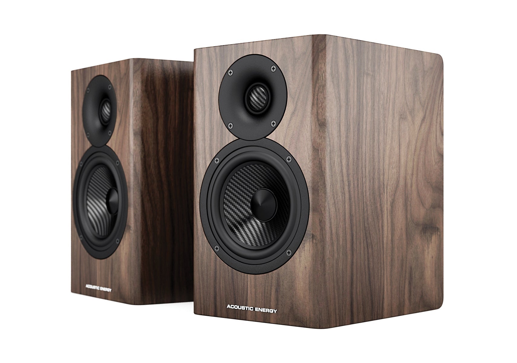 Acoustic Energy AE500 Speaker in American Walnut Wood Veneer