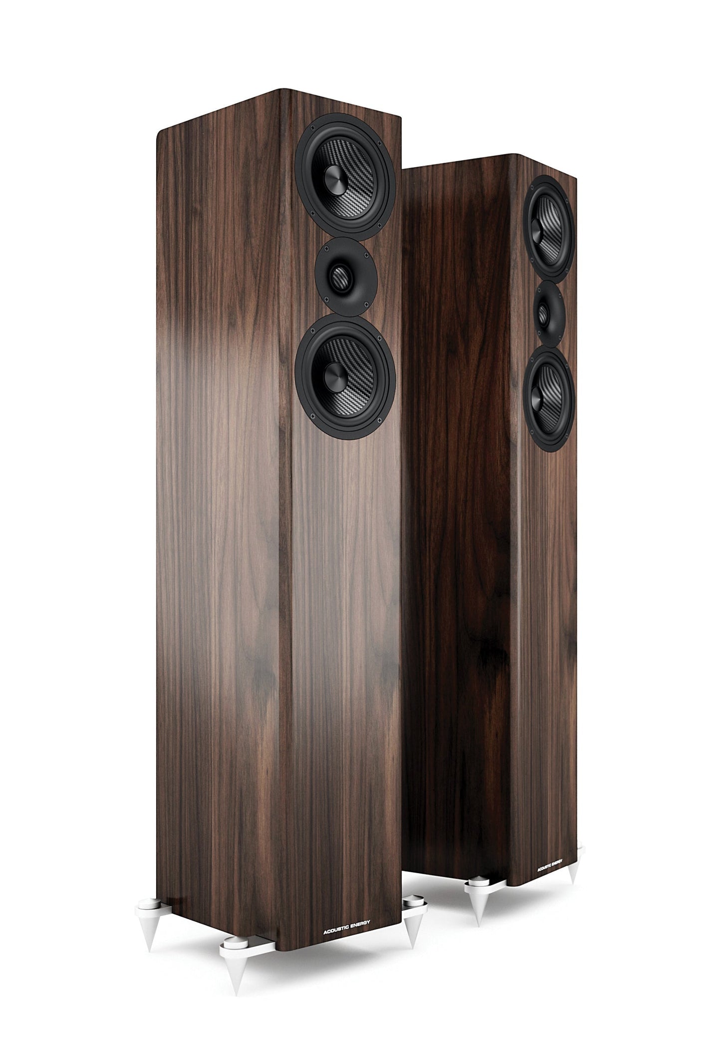 Acoustic Energy AE509 Speaker in American Walnut Wood Veneer