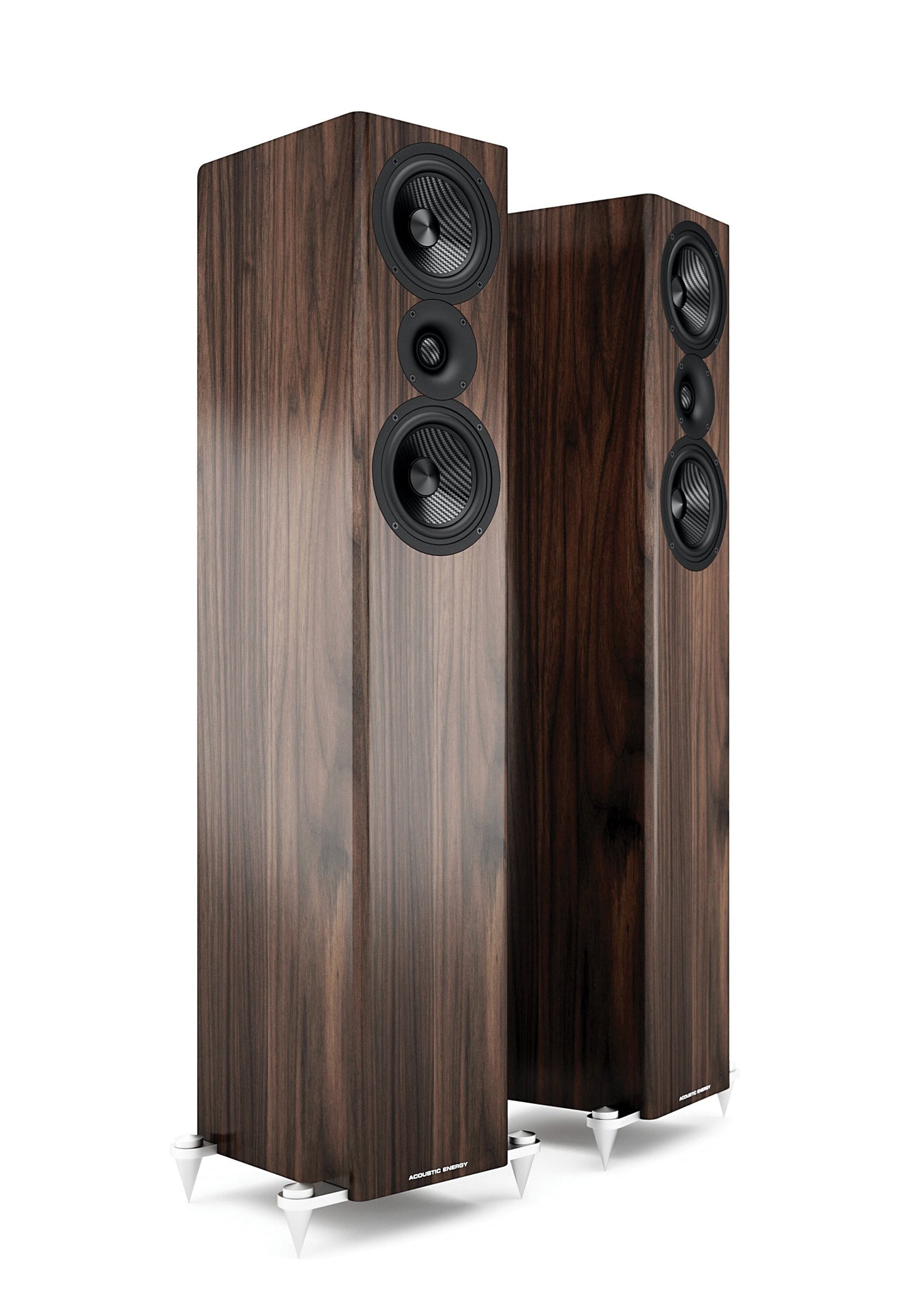 Acoustic Energy AE509 Speaker in American Walnut Wood Veneer