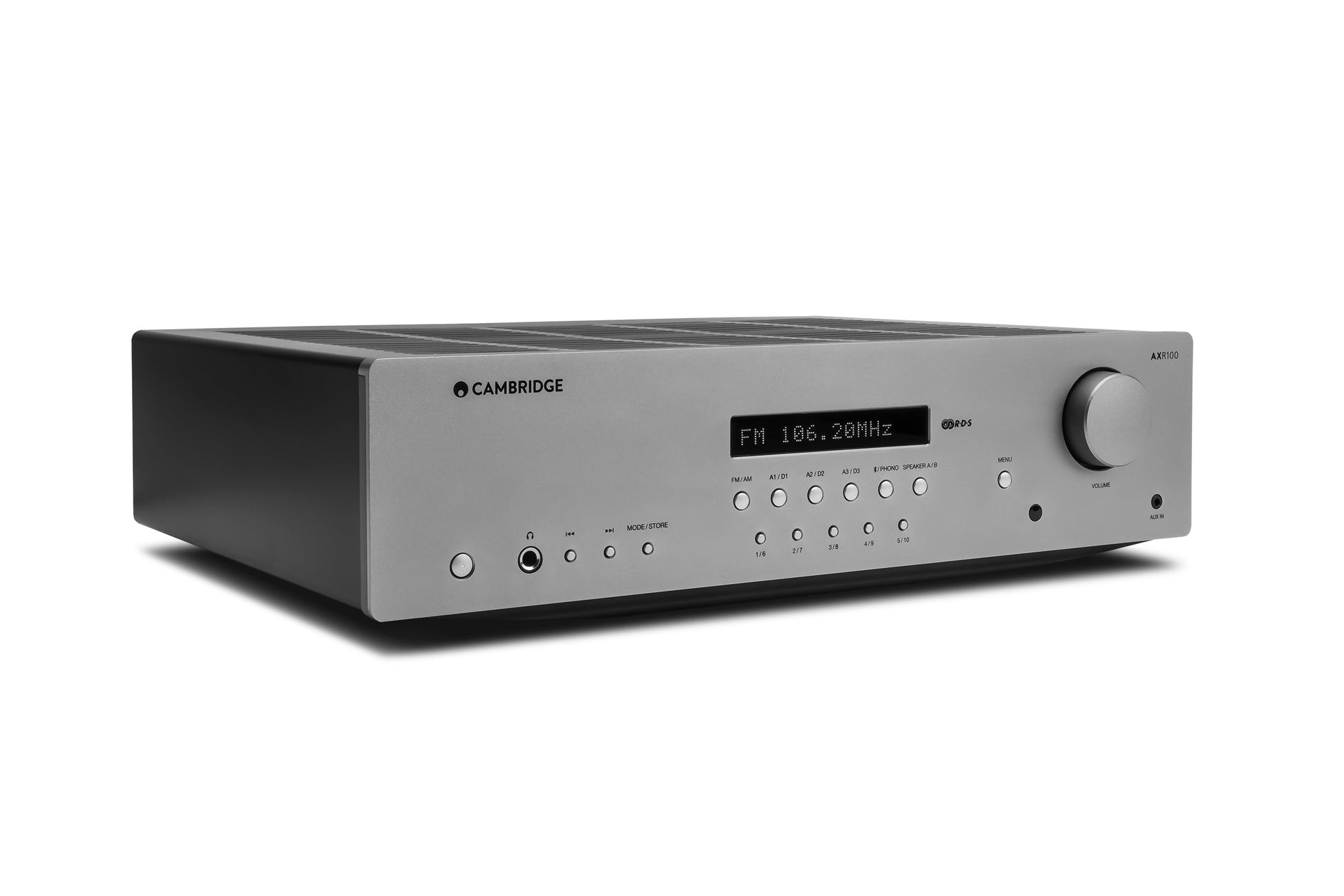 Cambridge Audio AXR100 Stereo Receiver in Grey