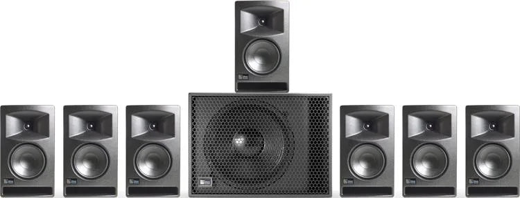 Meyer Sound Amie 7.1 Studio Monitor System - 7 Powered Monitors with Subwoofer and 7.1 Integration