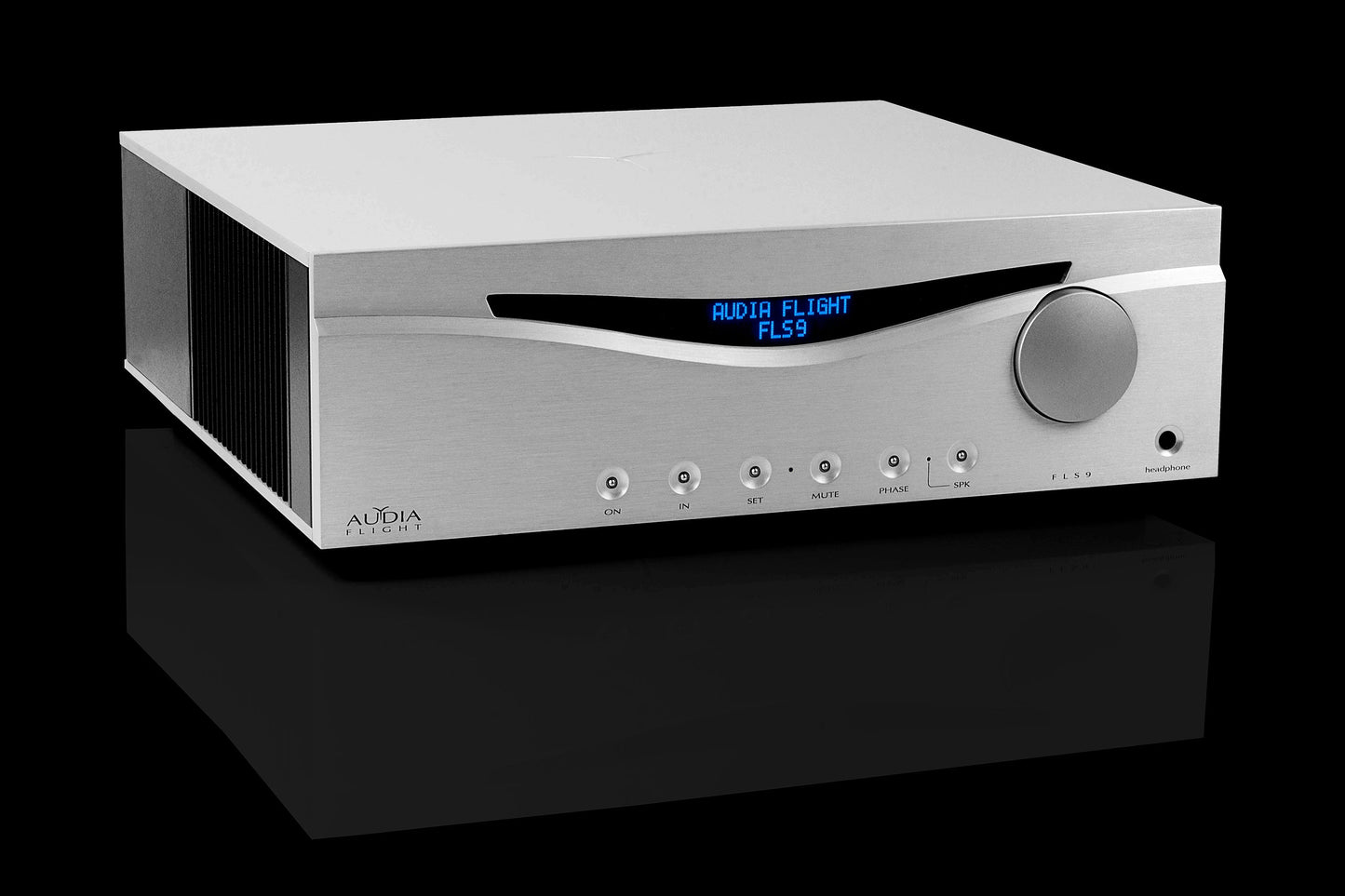 Audia Flight FLS 9 Fully Balanced Stereo Integrated Amplifier with Phono and DAC Boards in Black