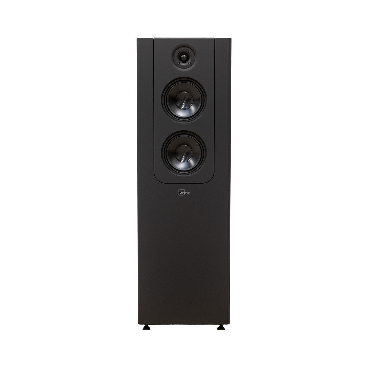 Lyngdorf FR-2 Speaker in White with White Front and Top Baffles