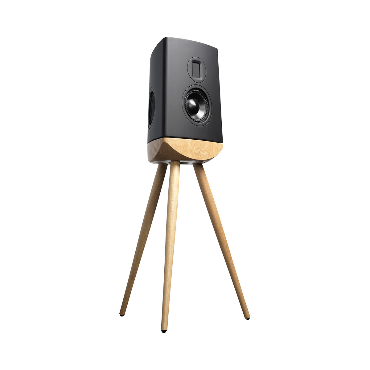 Lyngdorf Cue-100 Speaker in White with White Base