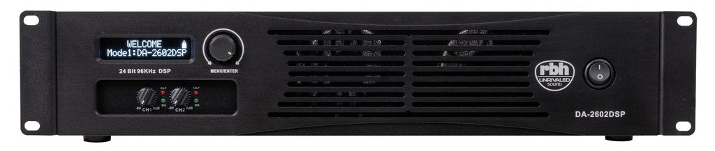 RBH Sound DA-2602DSP - Front View