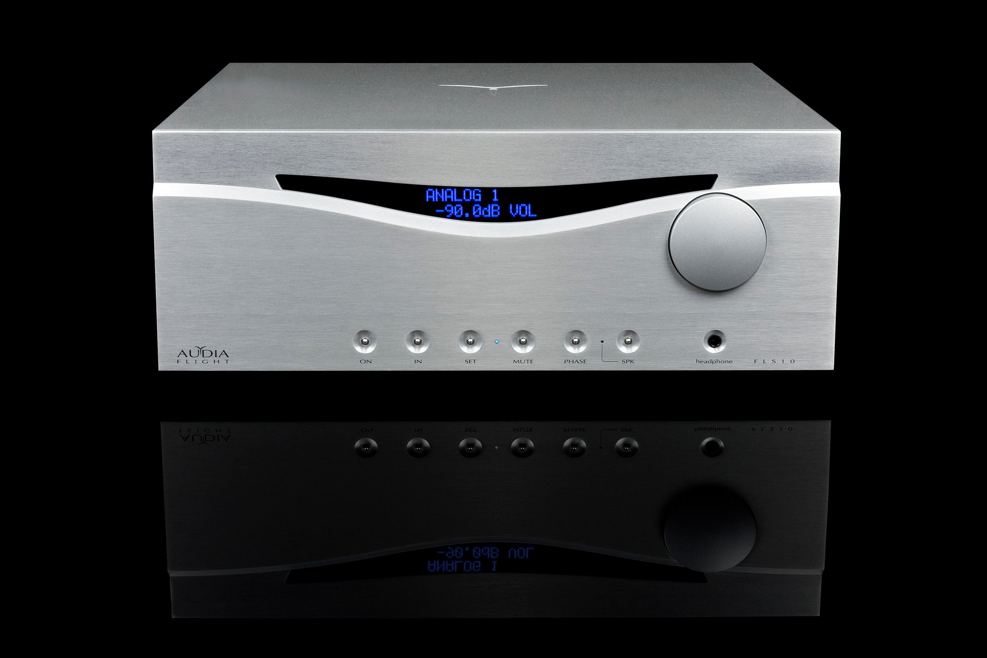 Audia Flight FLS 10 Fully Balanced Stereo Integrated Amplifier with Phono and DAC Boards in Silver