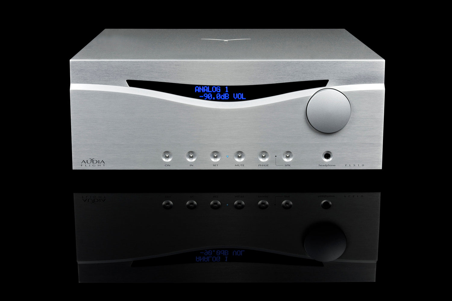 Audia Flight FLS 10 Fully Balanced Stereo Integrated Amplifier in Silver