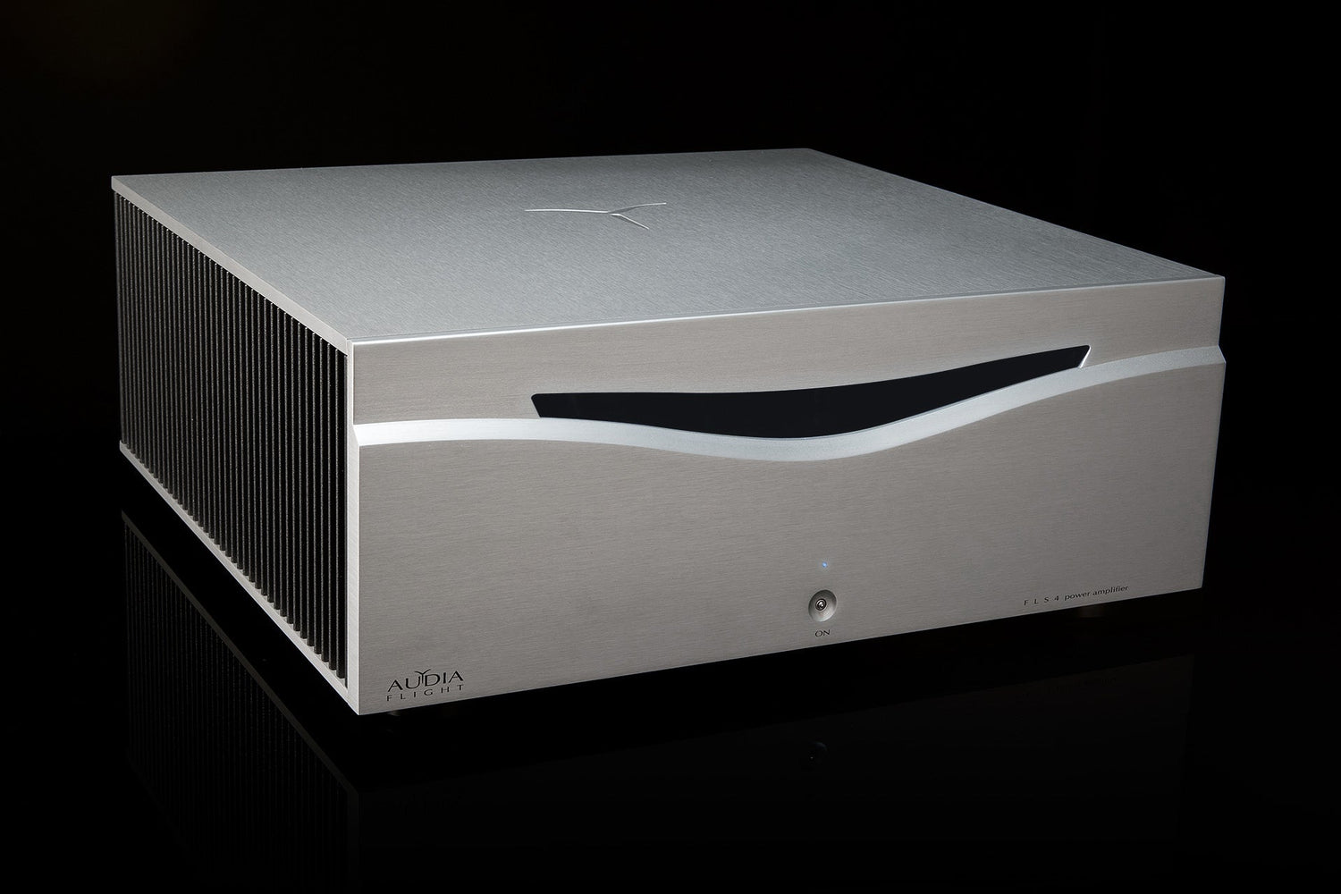 Audia Flight FLS 4 Stereo Power Amplifier in Silver