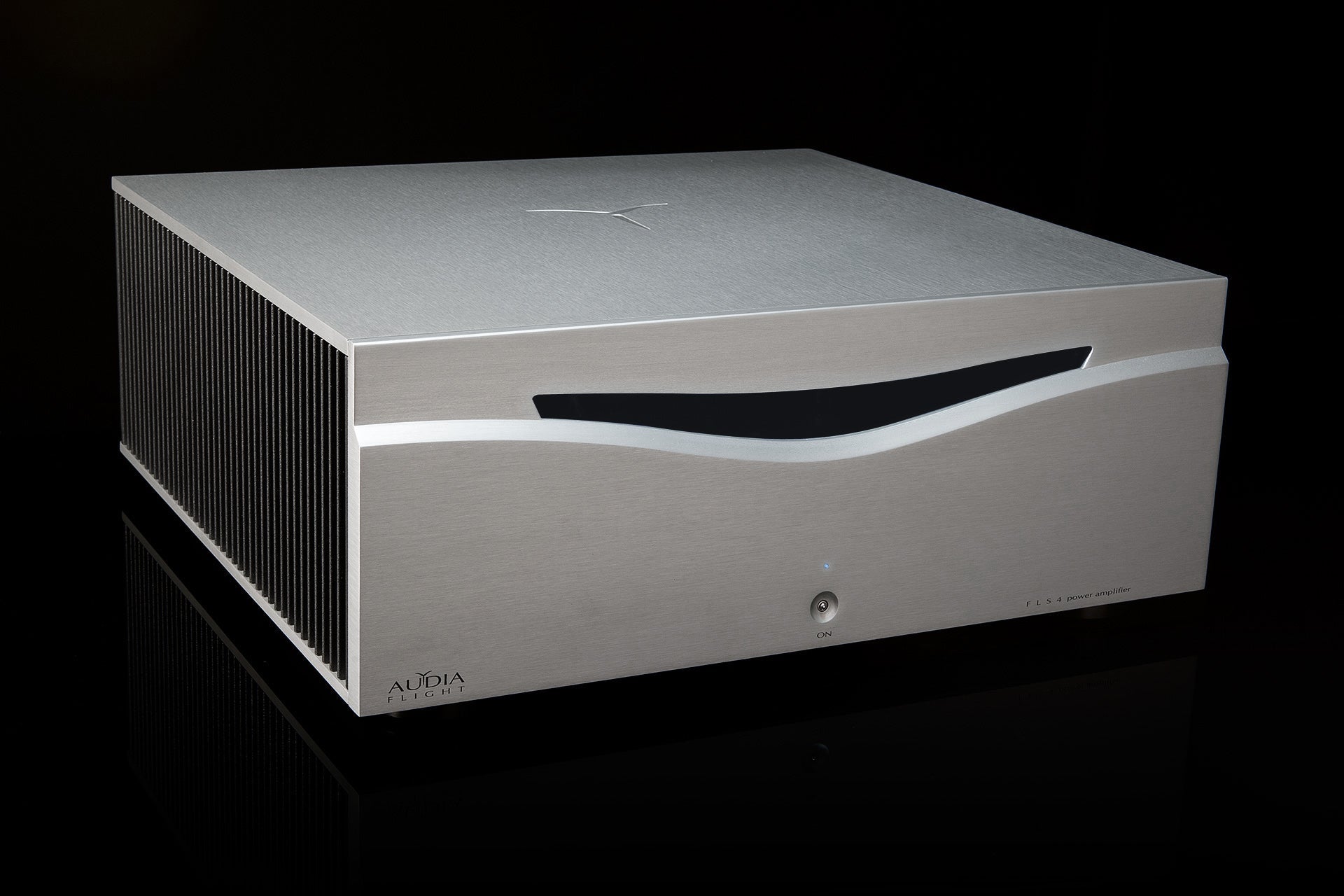 Audia Flight FLS 4 Stereo Power Amplifier in Silver