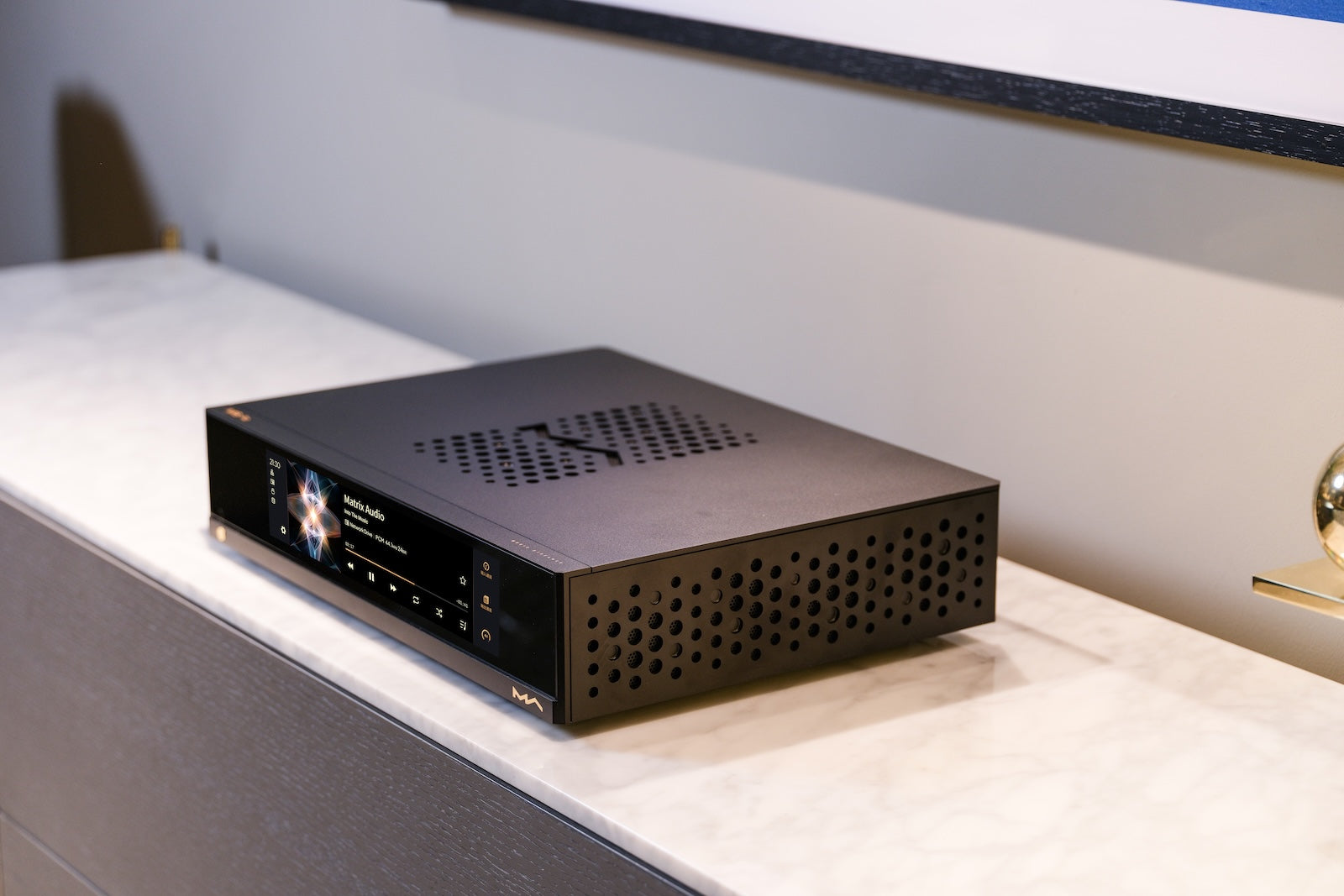 Matrix Audio MD-1P Integrated Amplifier Music Streamer - Detail View 9