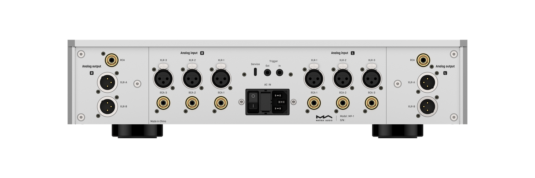 Matrix Audio MP-1 Flagship Preamplifier - Detail View 6