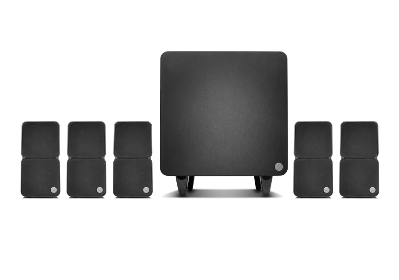 Cambridge Audio Minx S325 5.1 Home Cinema Speaker Package in Black