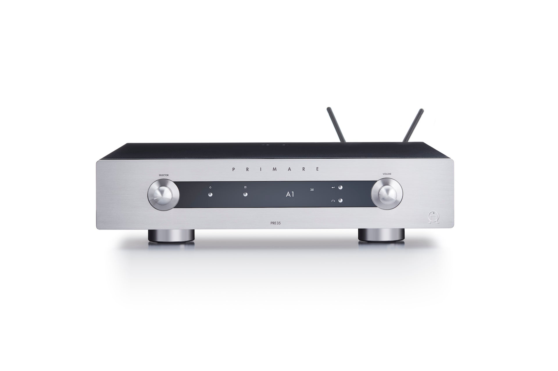Primare PRE35 Prisma DM36 Modular Preamplifier Network Player in Titanium