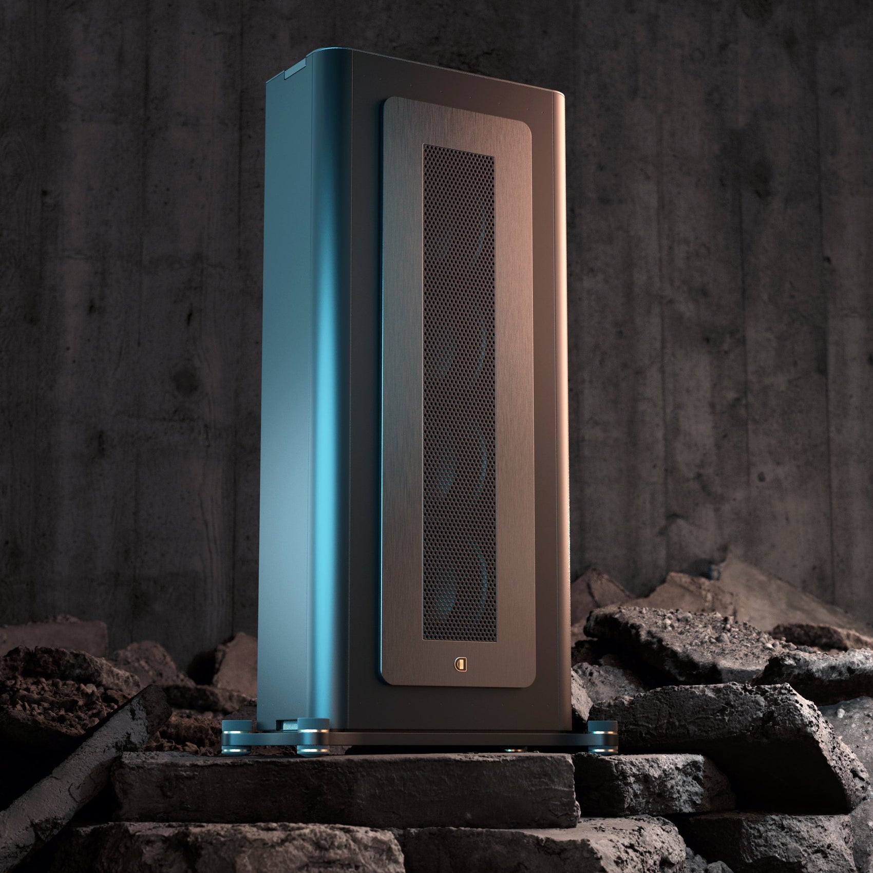 Perlisten Audio D8is Subwoofer with Amplifier - Detail View 3