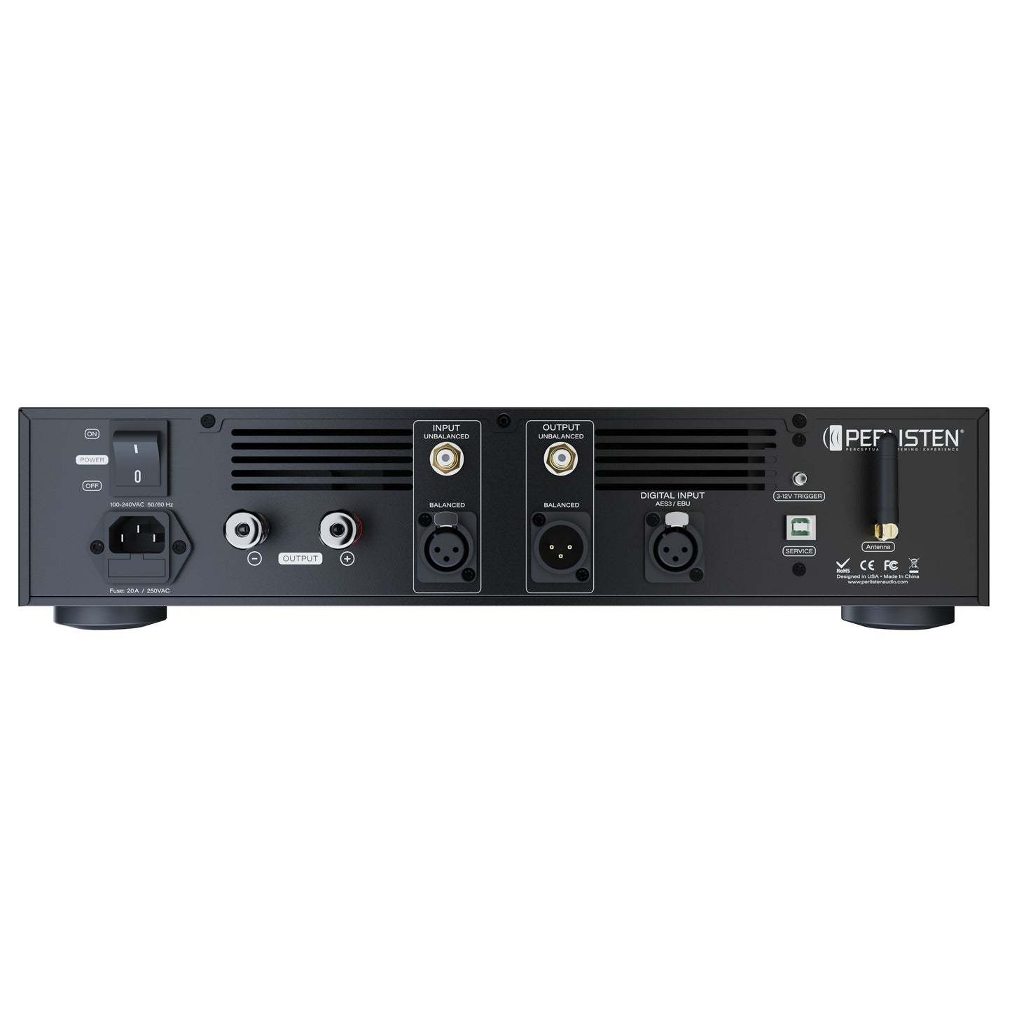 Perlisten Audio D8is Subwoofer with Amplifier - Detail View 17
