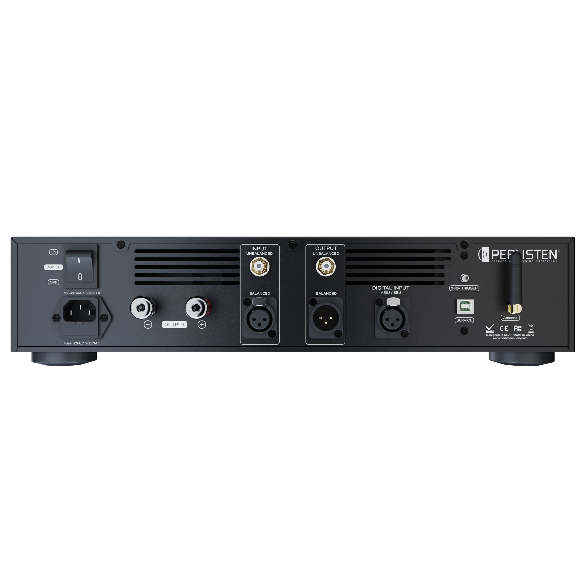 Perlisten Audio D8is Subwoofer with Amplifier - Detail View 17
