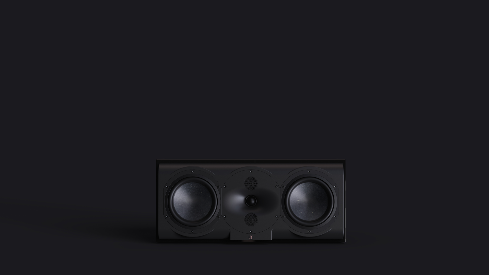 Perlisten Audio R5c Center Channel Speaker in High Gloss Black