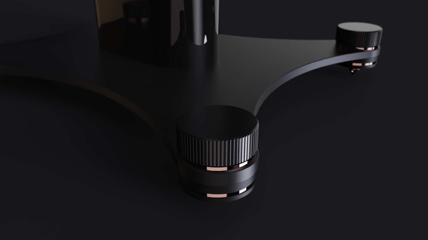 Perlisten RSC-HGB Center Speaker Stand for R Series - Single - Detail View 3