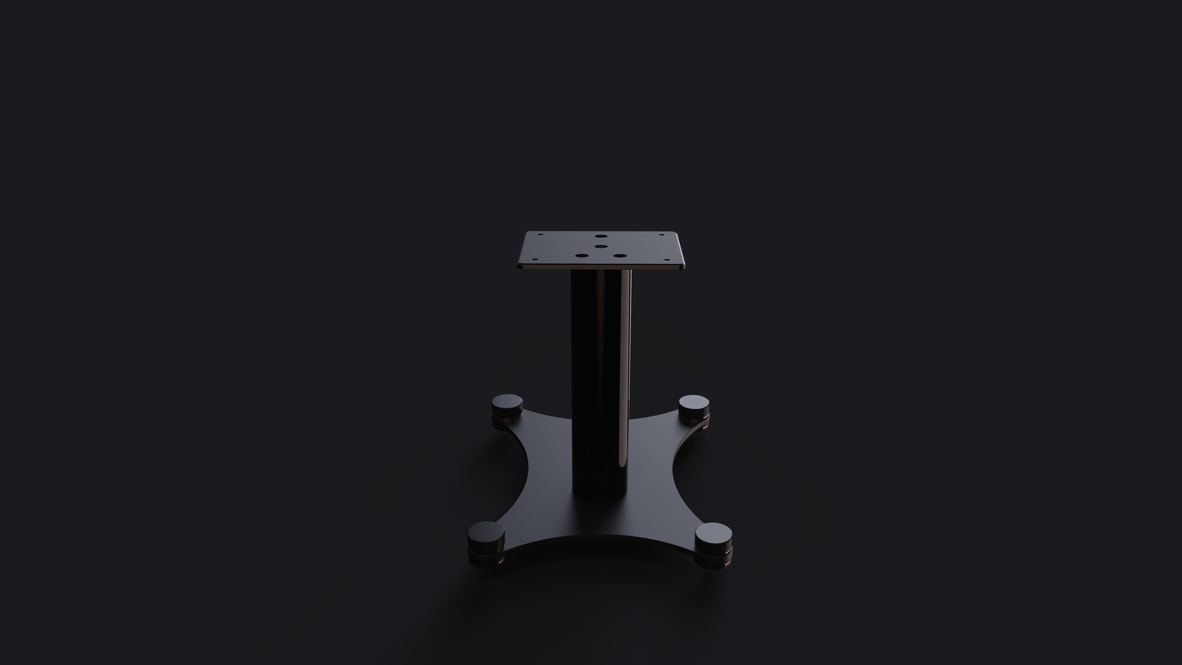 Perlisten RSC-HGB Center Speaker Stand for R Series - Single - Front View