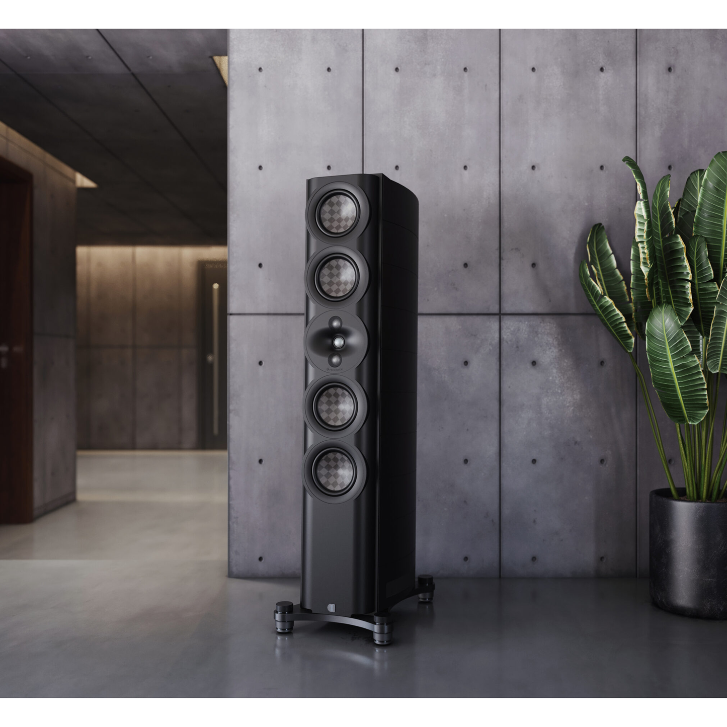 Perlisten Audio S7t Black Edition (Pair) - Front View