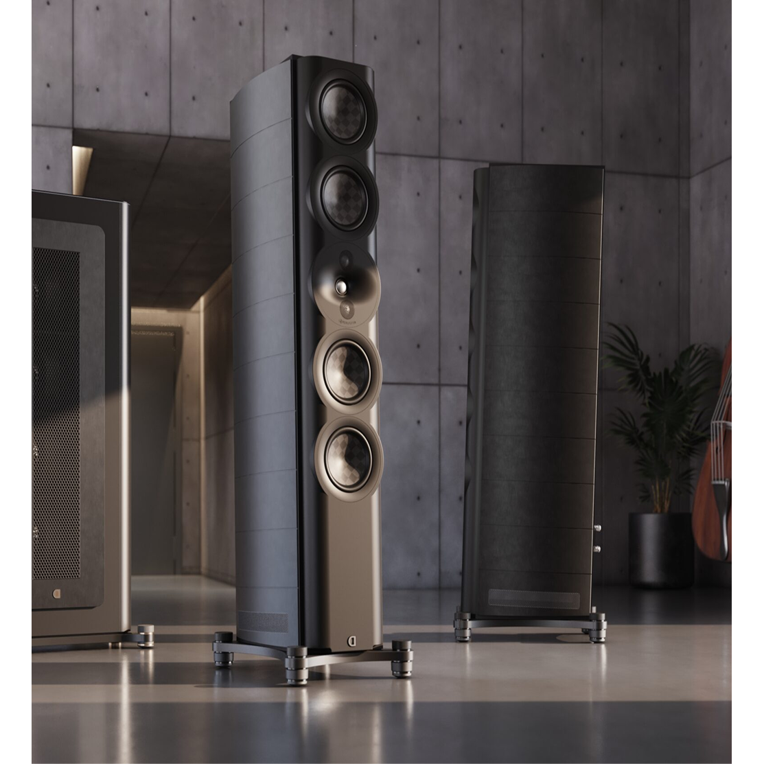 Perlisten Audio S7t Black Edition (Pair) - Detail View 2