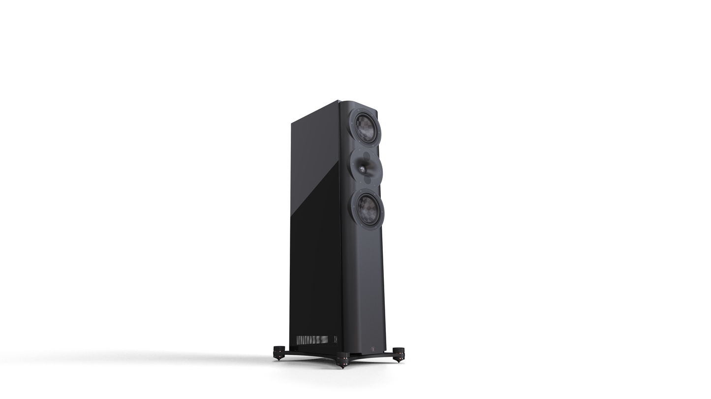 Perlisten Audio S5t Tower Speaker Special Edition High Gloss Ebony