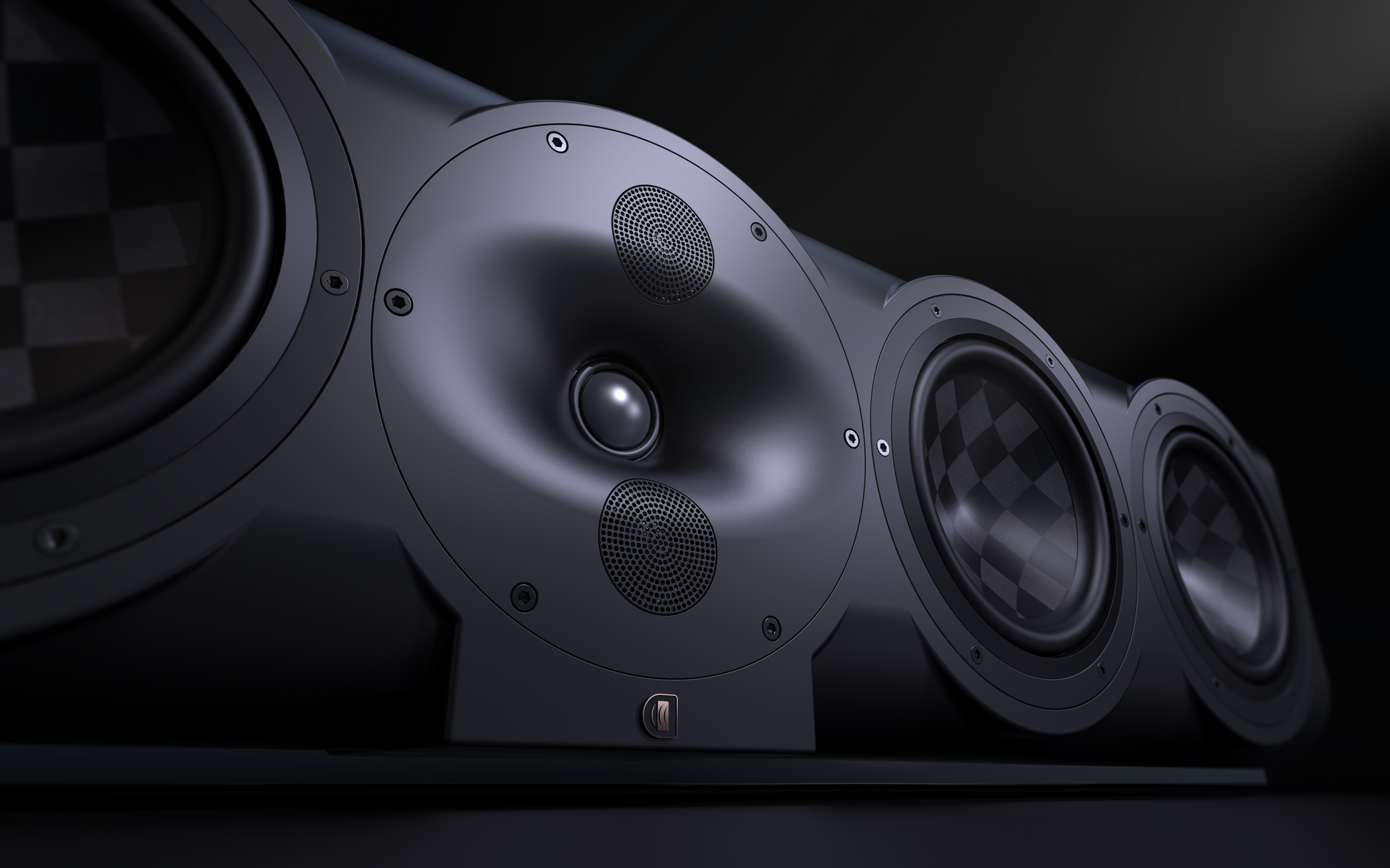 Perlisten Audio S7c Center Channel in Special Edition High Gloss Ebony