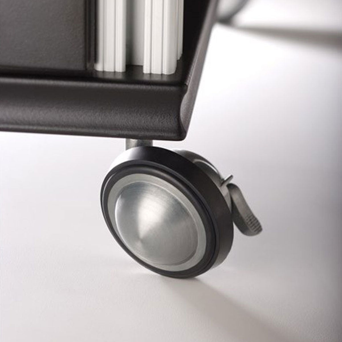 Salamander Designs Saturn Casters for A/V Cabinets in Black