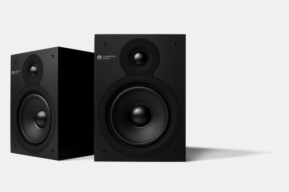 Cambridge Audio SX-50 Compact Bookshelf Speaker Pair in Matt Black