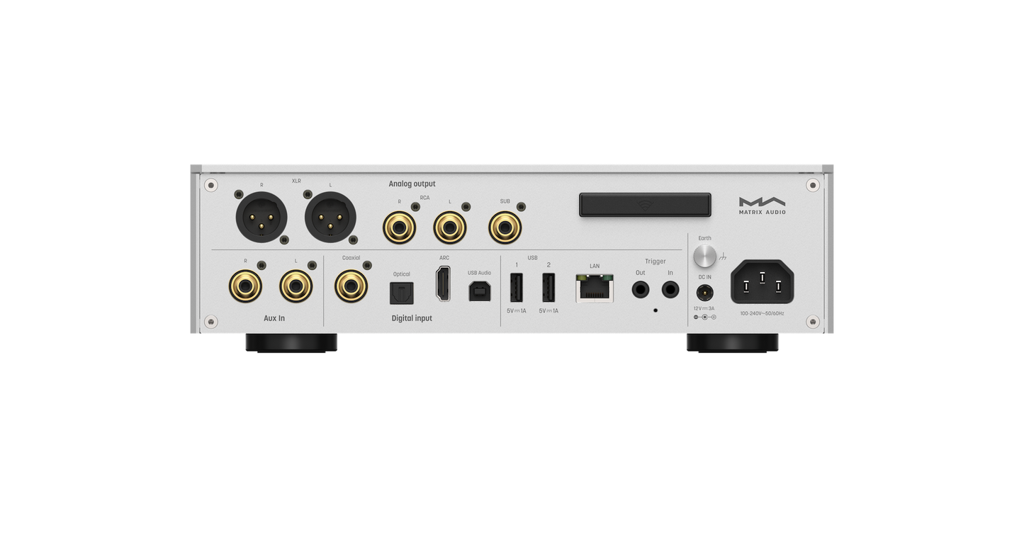 Matrix Audio TS-1 Music Streamer/DAC/Headphone Amplifier - Detail View 5