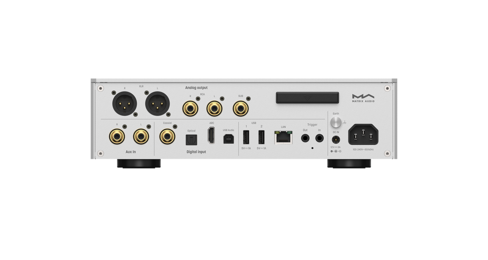 Matrix Audio TS-1 Music Streamer/DAC/Headphone Amplifier - Detail View 5