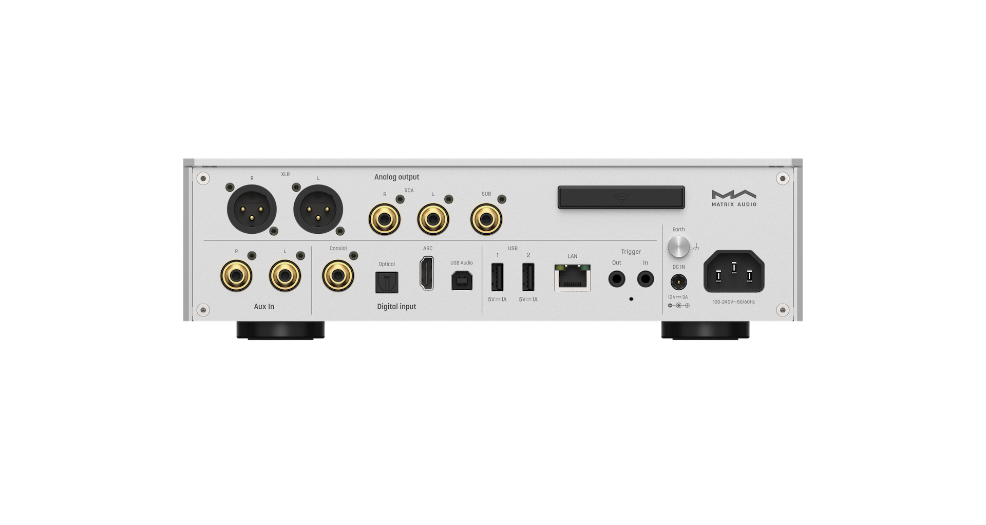 Matrix Audio TS-1 Music Streamer/DAC/Headphone Amplifier - Detail View 5
