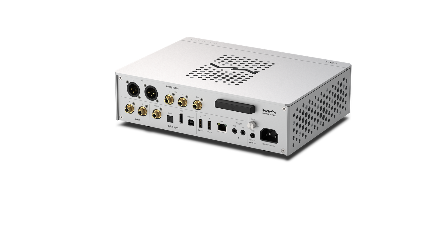 Matrix Audio TS-1 Music Streamer/DAC/Headphone Amplifier - Detail View 7