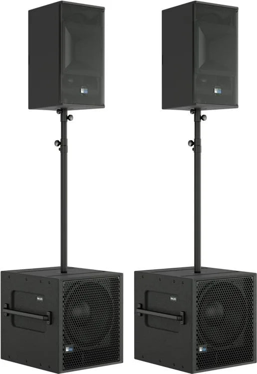 Meyer Sound ULTRA-X40 Loudspeaker and 750-LFC Subwoofer - Dual-Pole-Mount Powered PA System