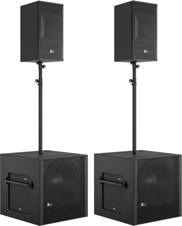 Meyer Sound ULTRA-X40 Loudspeaker and 900-LFC Subwoofer - Dual-Pole-Mount Powered PA System