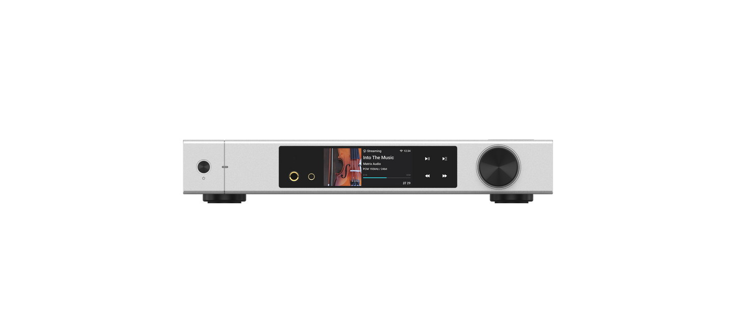 Matrix Audio Element X2 Music Streamer/Headphone Amplifier - Detail View 2
