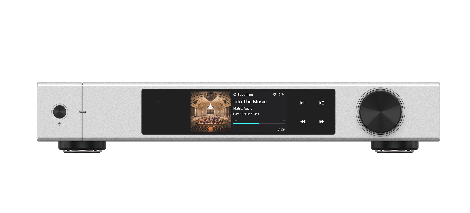Matrix Audio element X2 Pure Music Streamer - Front View