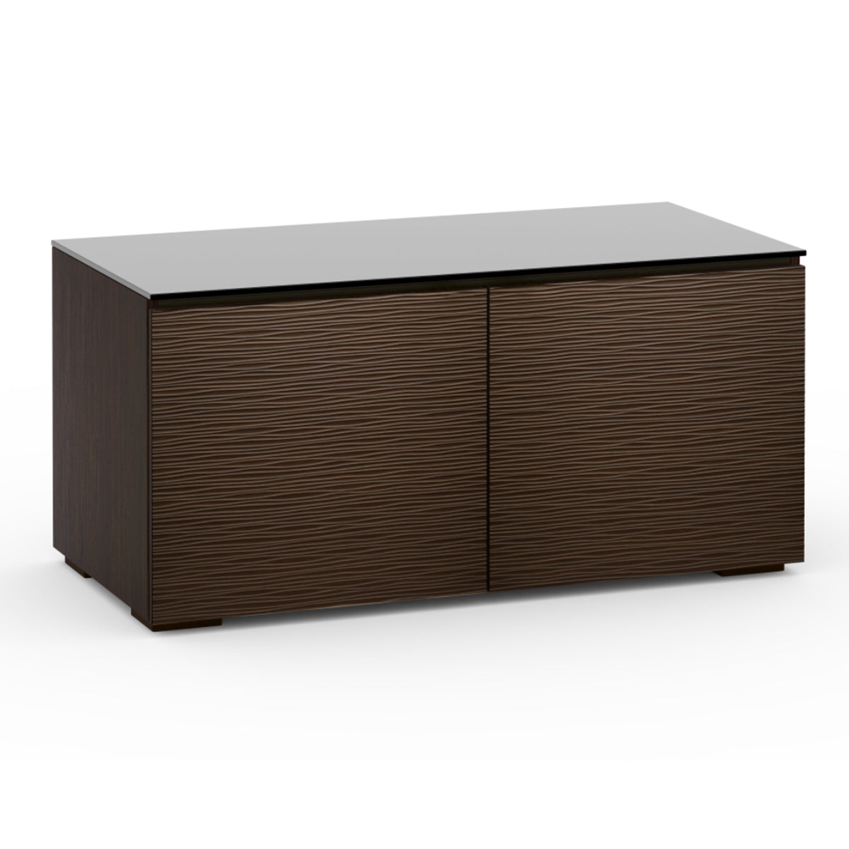 Salamander Designs Berlin 212 Twin-Width AV Cabinet in Textured Wenge