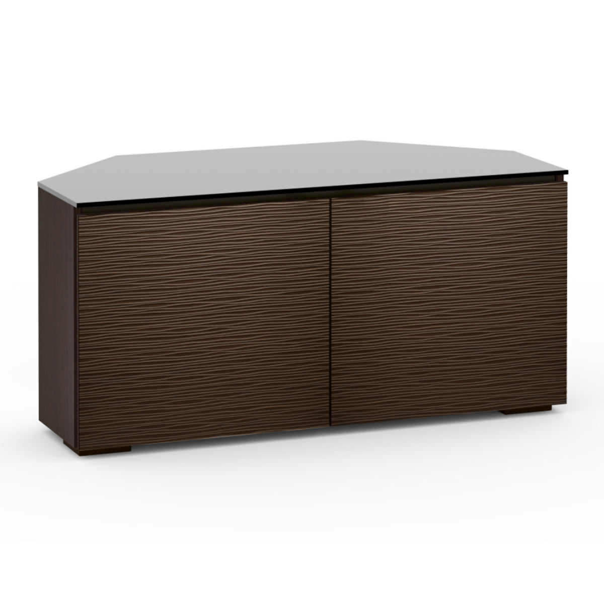 Salamander Designs Berlin 221 Twin-Width AV Cabinet Corner in Wenge