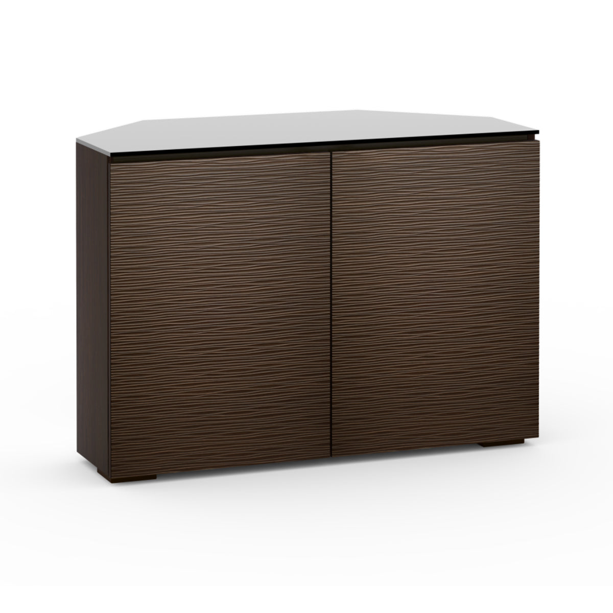 Salamander Designs Berlin 323 Twin-Width AV Cabinet Corner in Wenge