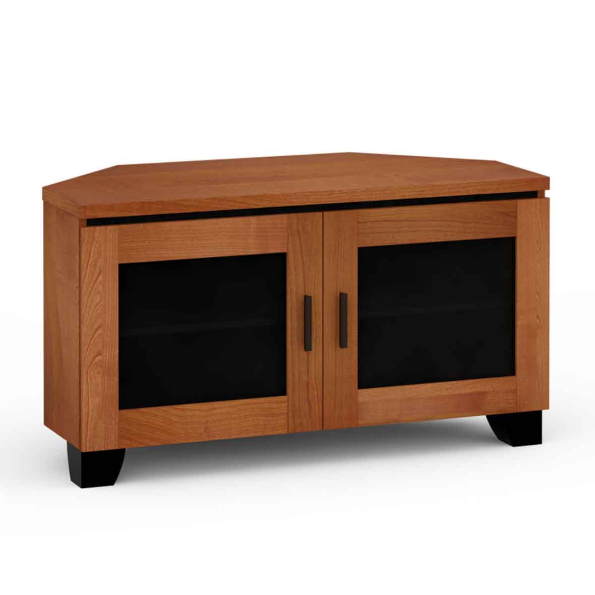Salamander Designs Elba 221 Twin-Width AV Cabinet Corner in American Cherry