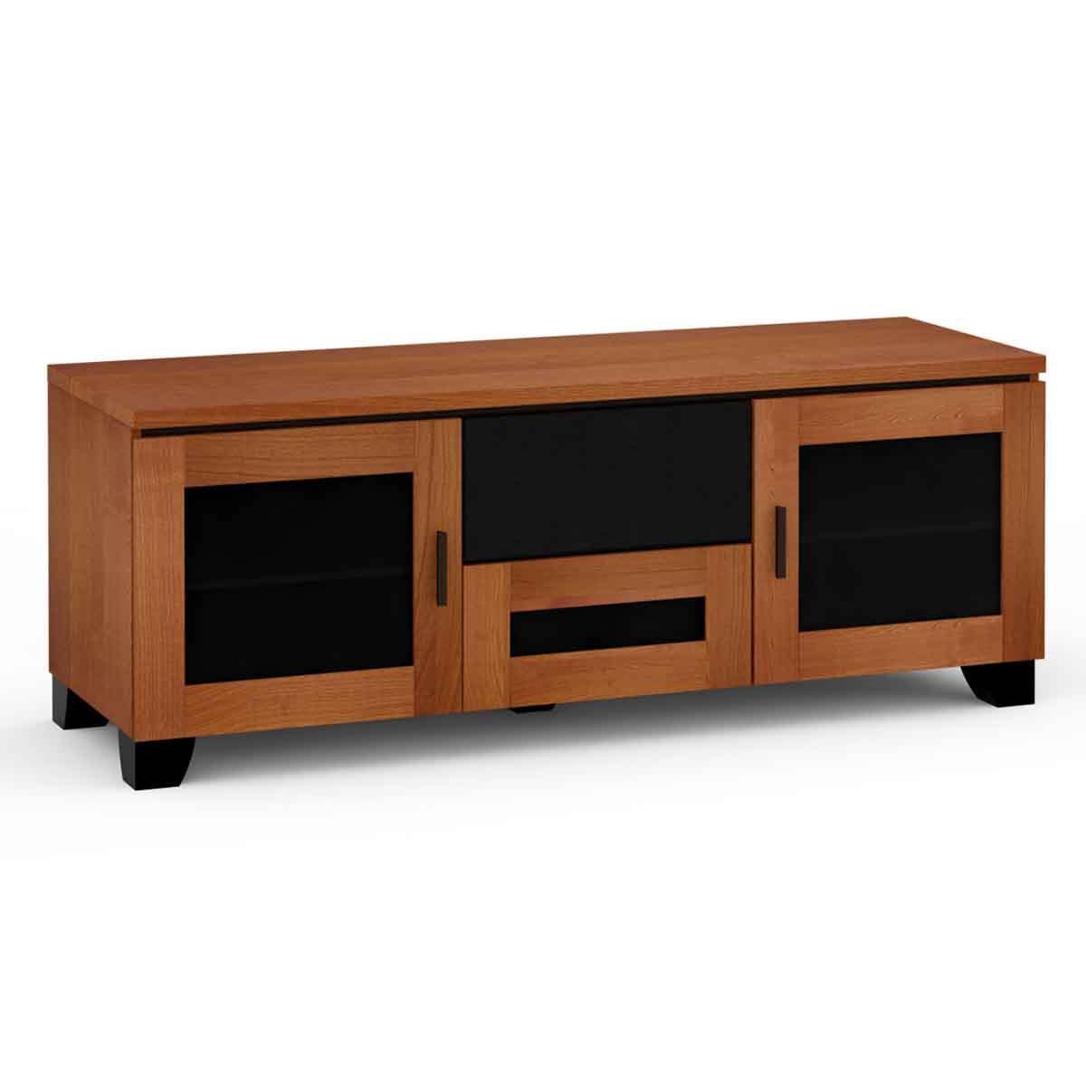 Salamander Designs Elba 236 Triple-Width AV Cabinet with Center Speaker Opening in American Cherry