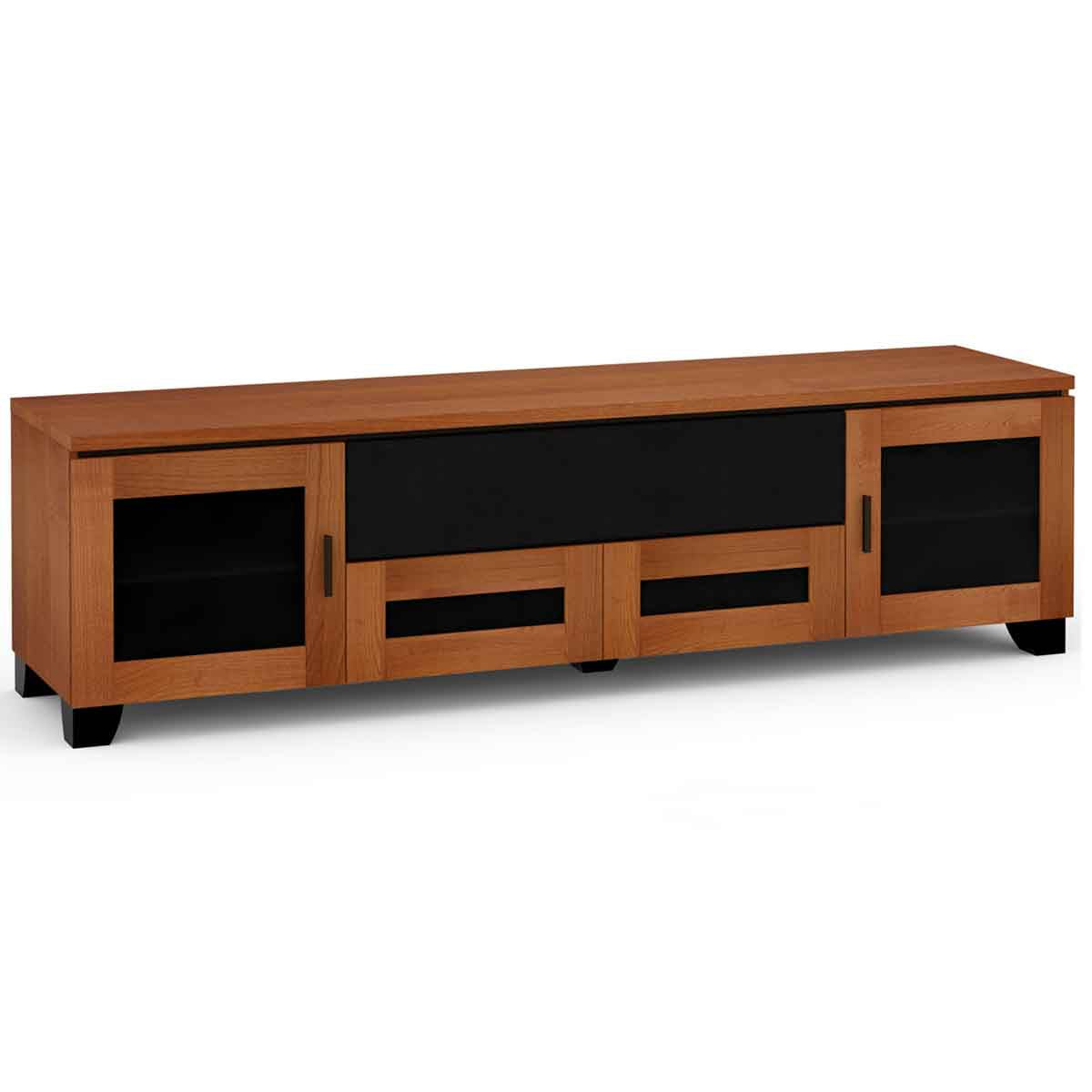 Salamander Designs Elba 245 Quad-Width AV Cabinet with Center Speaker Opening in American Cherry