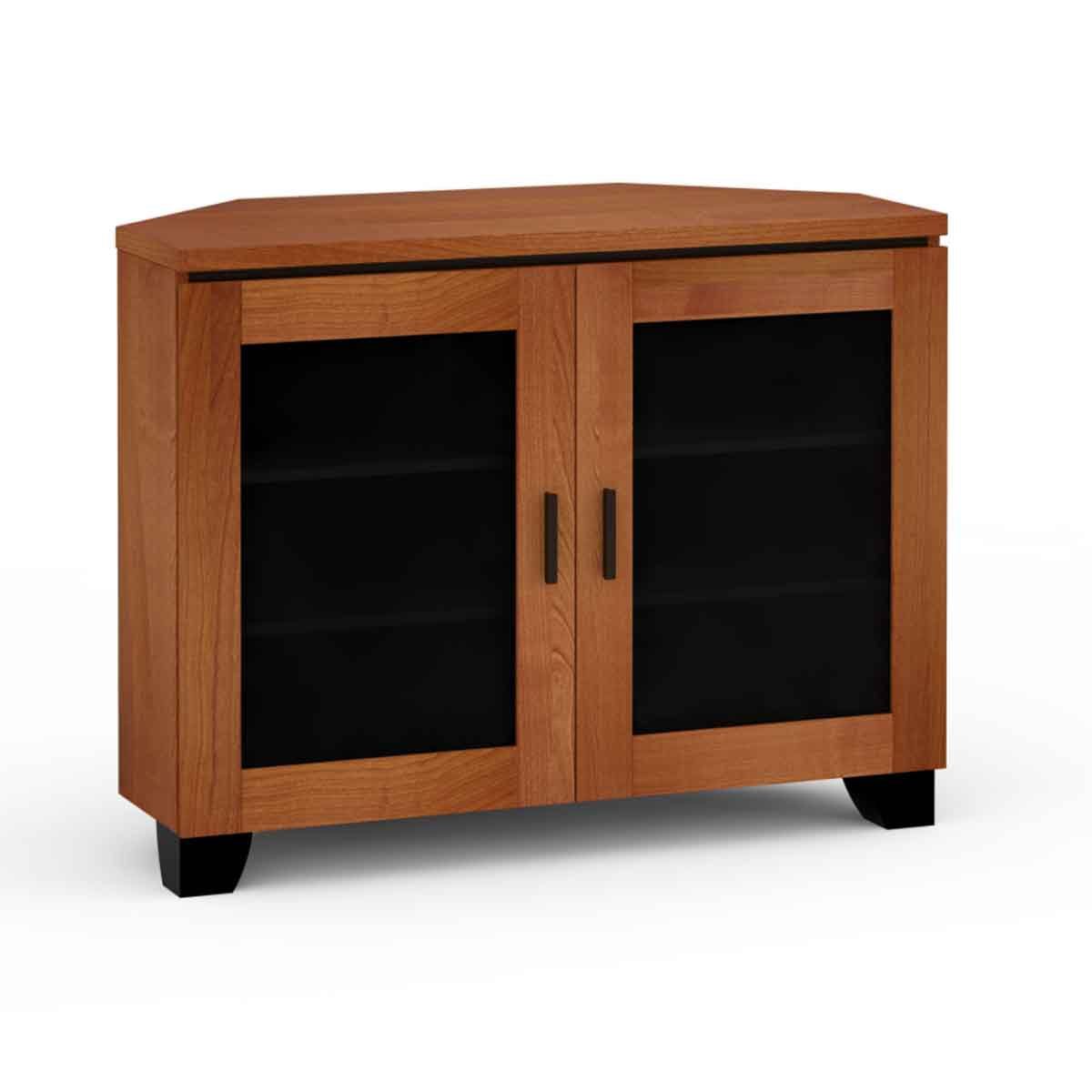 Salamander Designs Elba 323 Twin-Width AV Cabinet Corner in American Cherry