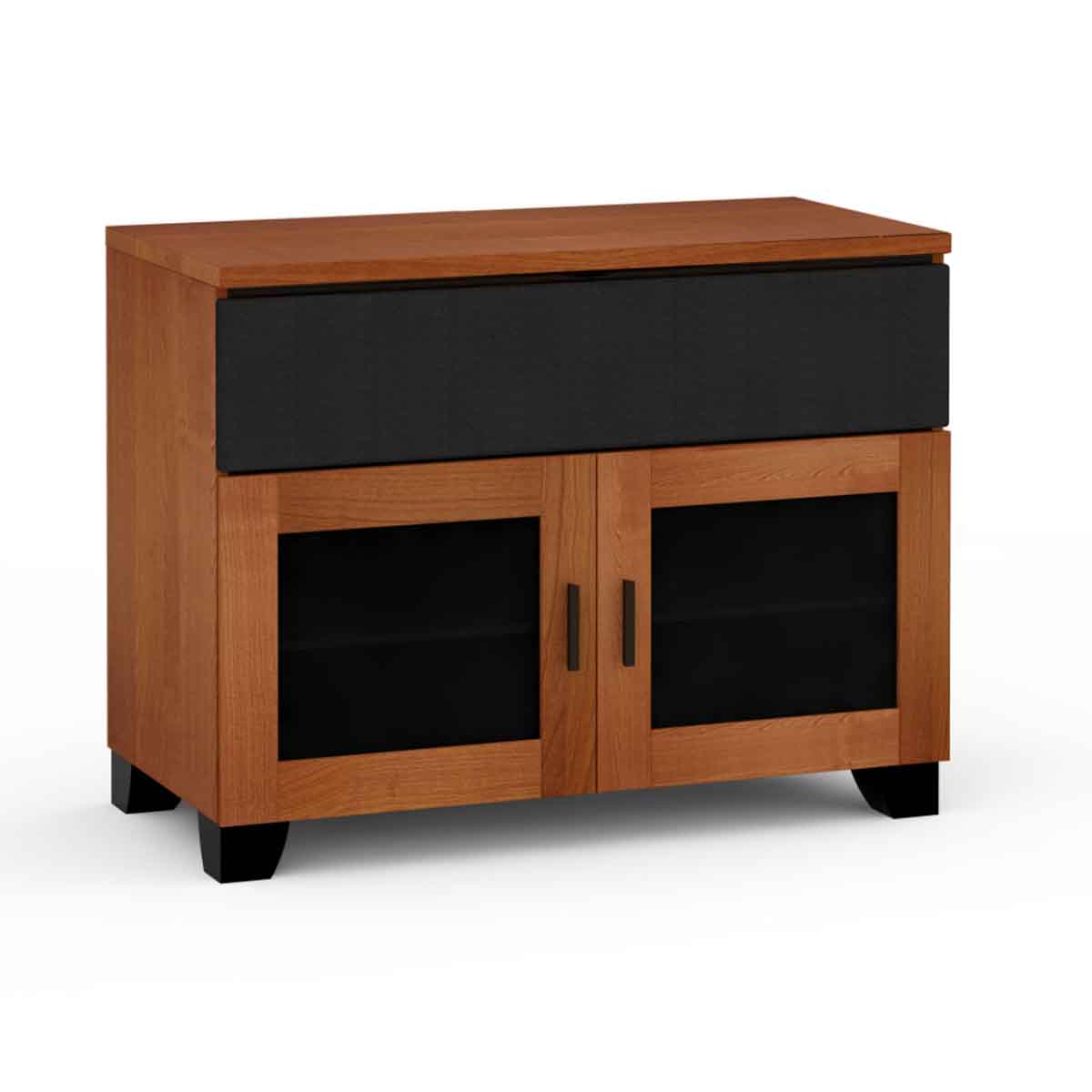 Salamander Designs Elba 329 Twin-Width AV Cabinet with Center Speaker Opening in American Cherry